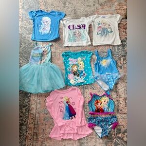 Frozen Themed Kids Clothing Set Size 4T